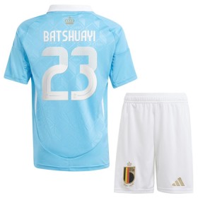 Maglia Belgio Batshuayi 23 Bambino Trasferta Divisa Euro 2024